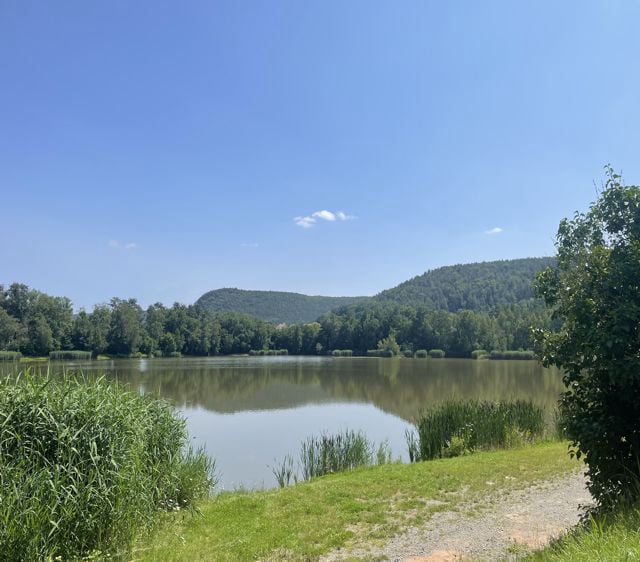 Blick auf den Silbersee